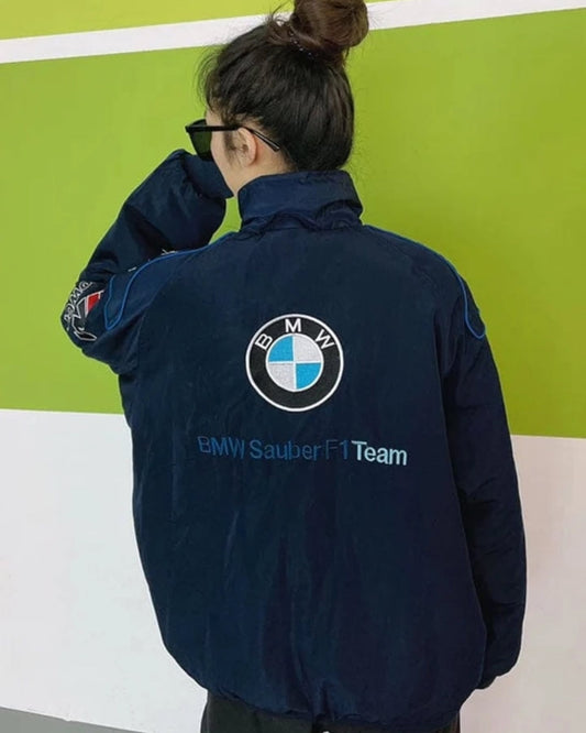 Premium BMW Petronas F1 Racing Jacket – Unisex Motorsport Style