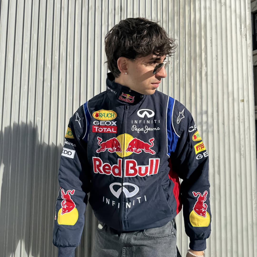 Red Bull Racing Jacket - Blue Racing Style | Sleek